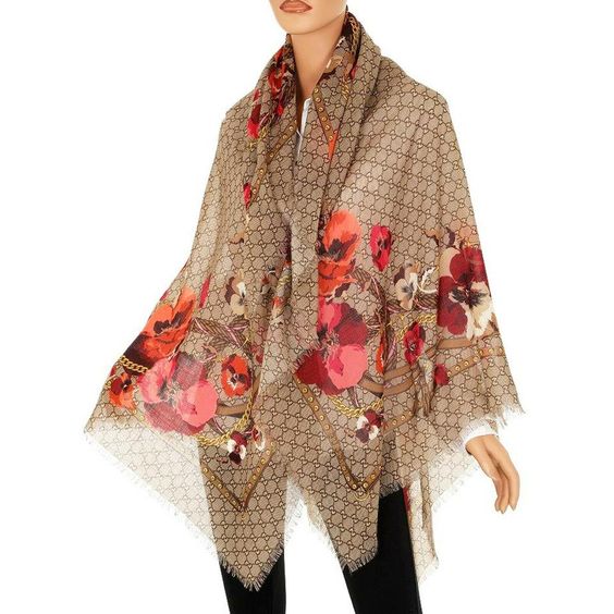 scarf-100%-wool-flowers-horses-chains-straps-surface-GG-monogram-pattern-fringes.jpg