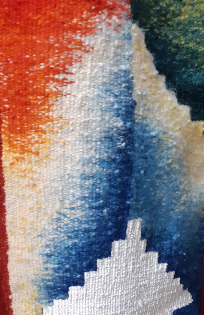 Tapestry artists weave techniques-Stepped-weave-combines-with-tapestry-tinting.jpg